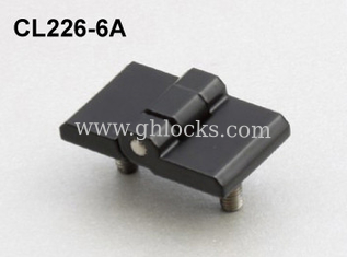 China Bisagra de puerta negra de gabinete del cinc, tornillo en la bisagra de puerta de gabinete CL226-6A proveedor