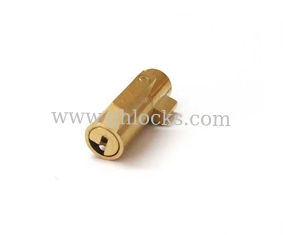 China Cerraduras de cilindro de cristal de cobre amarillo para el refrigerador proveedor